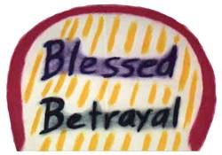 chalk drawing of blessed betrayal