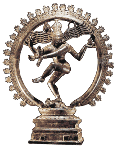 bronze statue of Shiva Nataraja