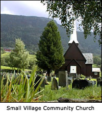 Small village community church