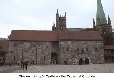 The Archbishop's Castle on the Cathedral Grounds