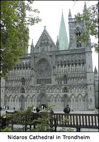 Nidaros Cathedral in Trondheim