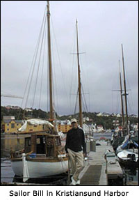 Sailor Bill in Kristiansund Harbor