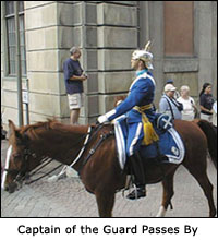 Captain of the Guard Passes By